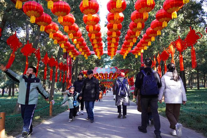 赏花玩雪北京市属公园开启蛇年新春游园活动(图1)